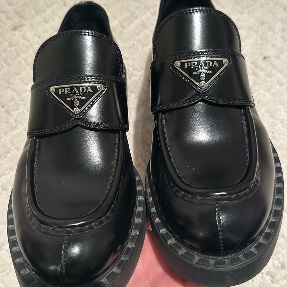 Genuine Prada Loafers worn only 5 times